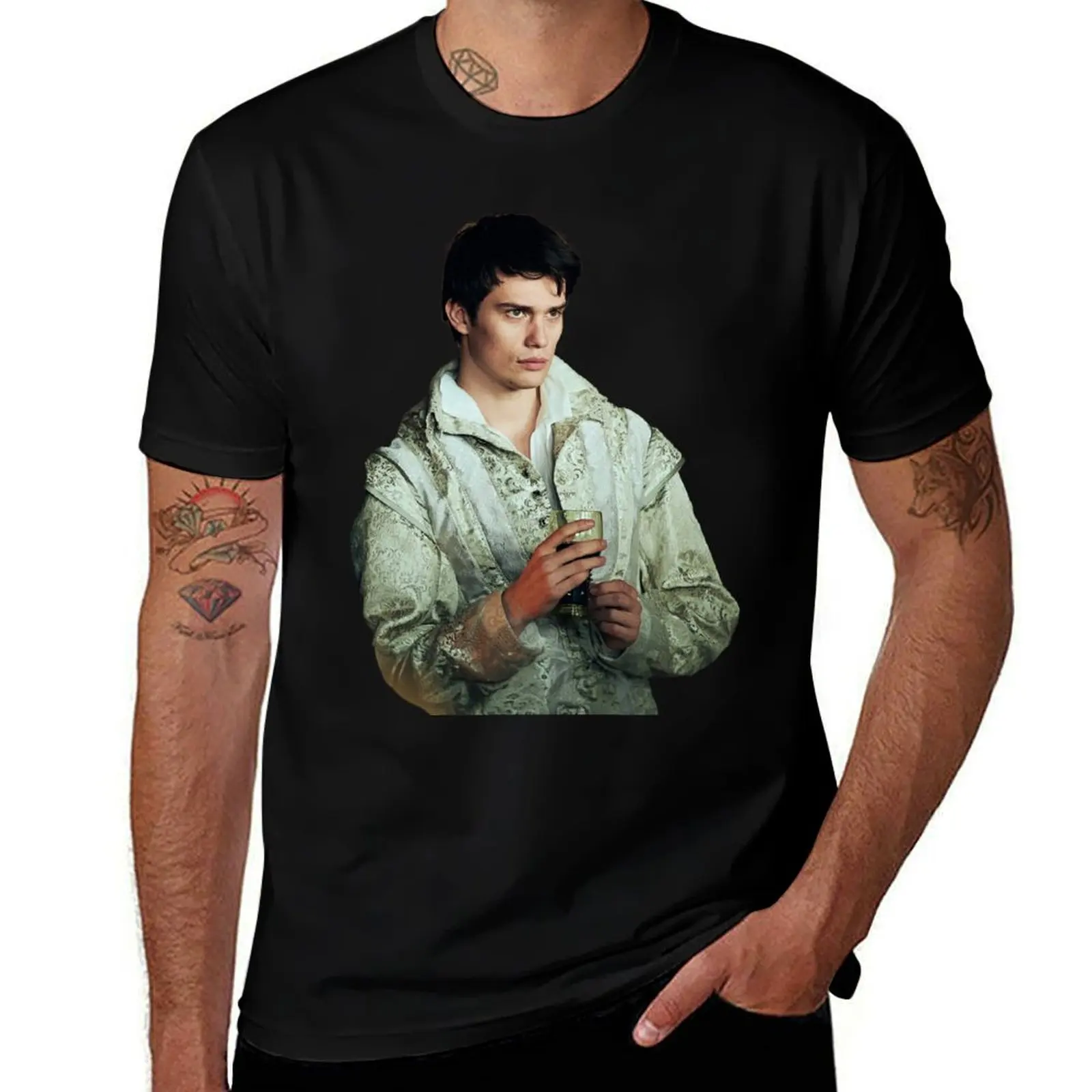 george villiers T-Shirt Work Outdoor Short Sleeve Tee T-Shirt