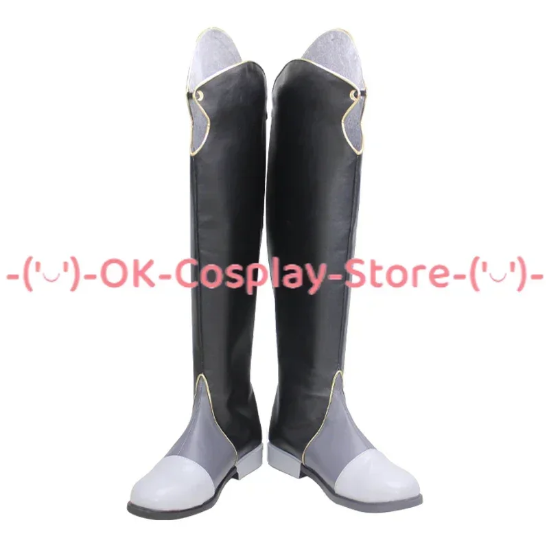 [حسب الطلب] فرقة نجوم إتسوكي شو تأثيري أحذية أنيمي لعبة لعب الأدوار زي الدعامة هالوين كرنفال حفلة بولي Boots الأحذية الجلدية