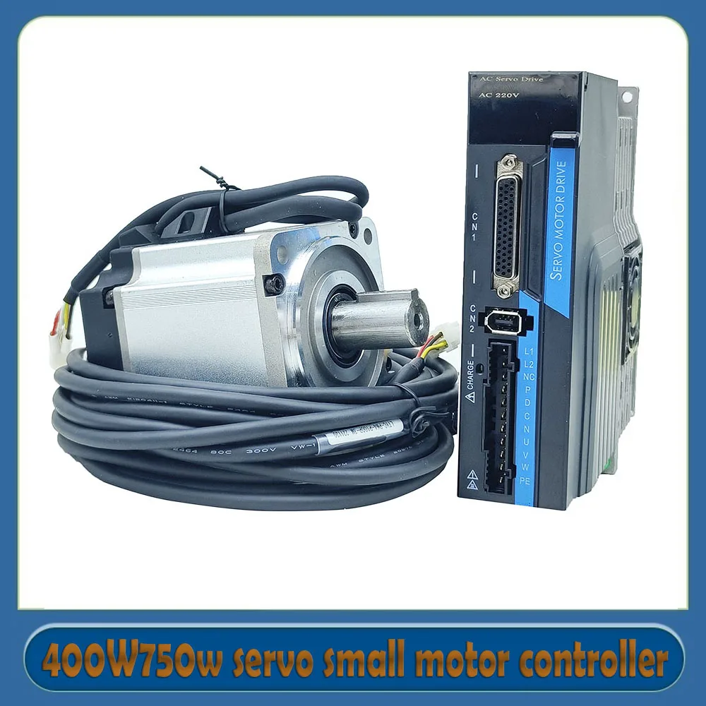 

400W750w CNC servo kit 40/80/motor controller+driver, suitable for engraving and milling machine servo