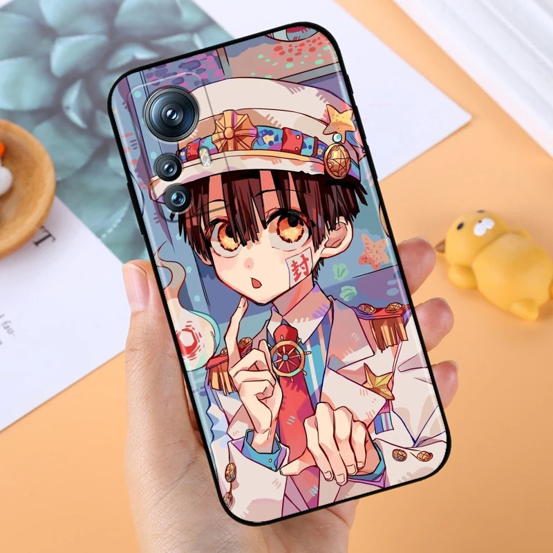 Toilet-Bound Hanako-kun Cool Anime For Xiaomi Mi 14 13T 13 12T 12 11T 11i 11 10T 10 Pro Lite Ultra 5G Black Soft Phone Case