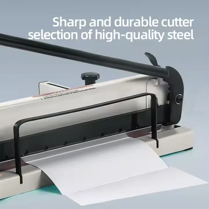 Durable A3/A4 Office Paper Trimmer Manual Marking Financial Voucher Recipe Knife Stand Knife Cutter for Office Use