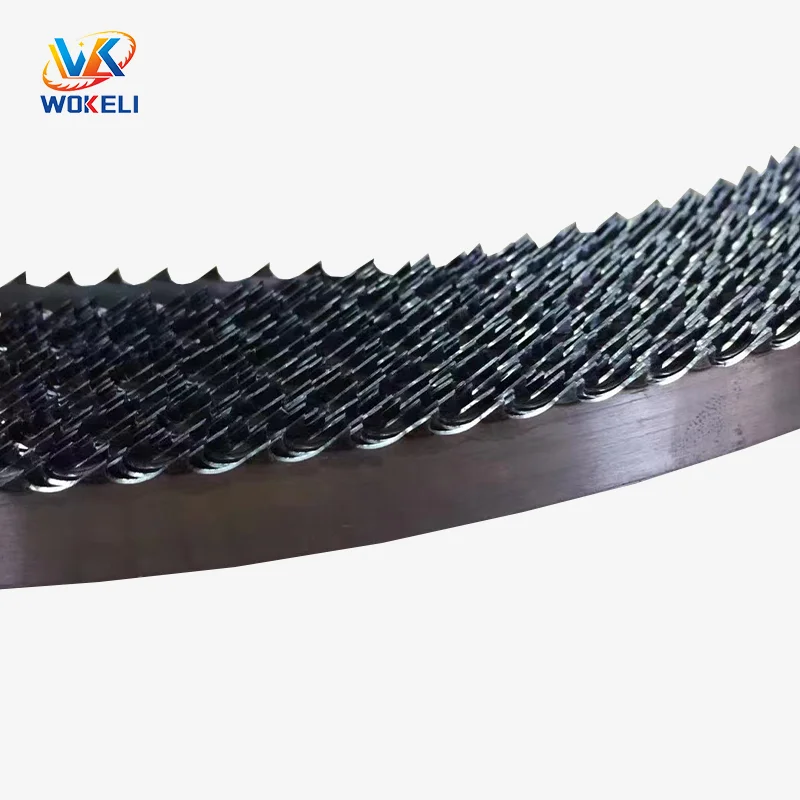 Lâminas De Serraria De Madeira De Aço Carbono De Alta, Quench Wood Band Saw Blades para Timber Factory Madeira Cut Bandsaw, 4100x15x0.65xT8