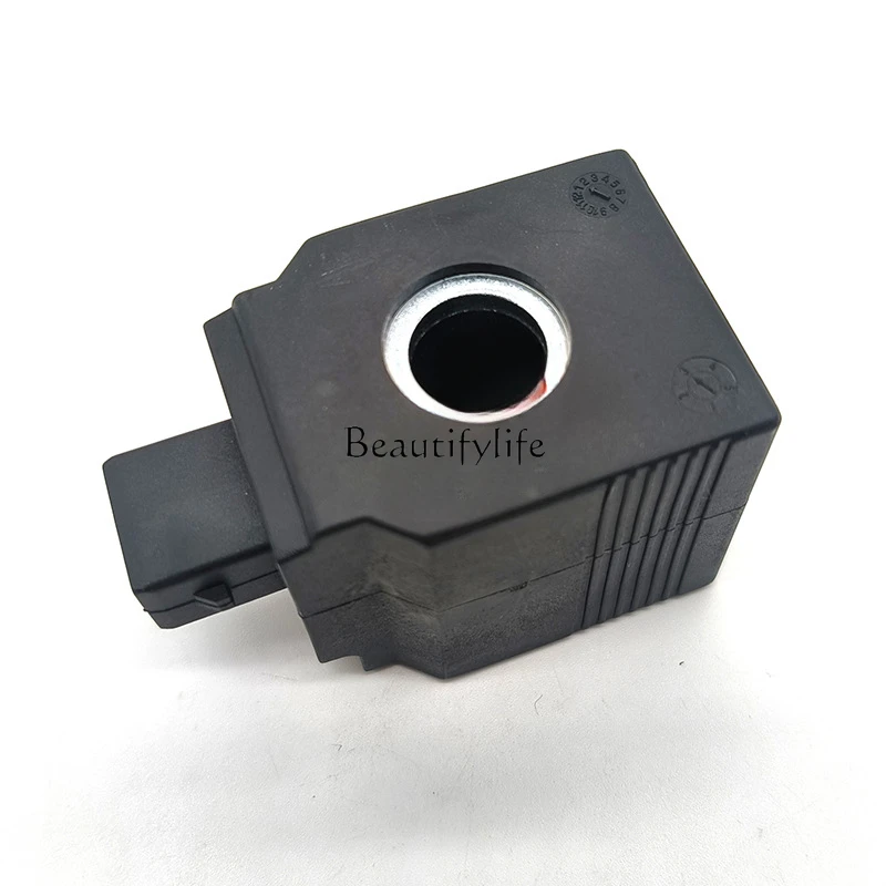 

JJ tool partsExcavator 12V24V two-pin pilot safety lock rotary solenoid valve coil accessories