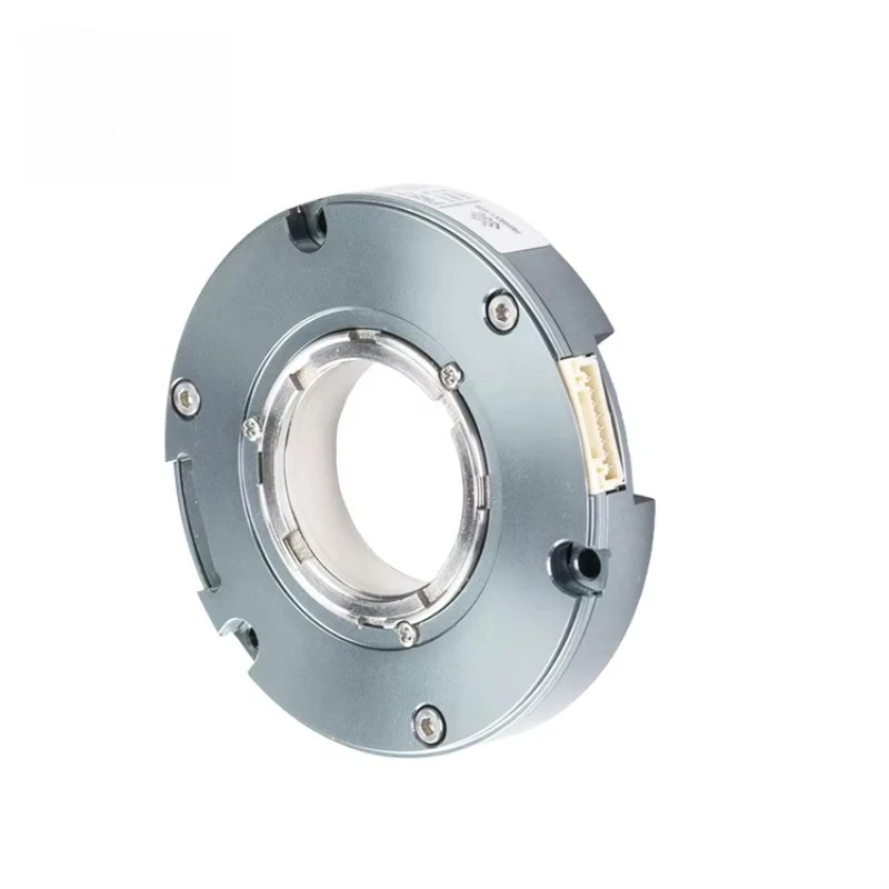 PM57 Absolute Encoder 24Bit 32Bit BISS C SSI 10mm Ultra Thin Multi-Turn Bearingless Through Shaft RS485 Output