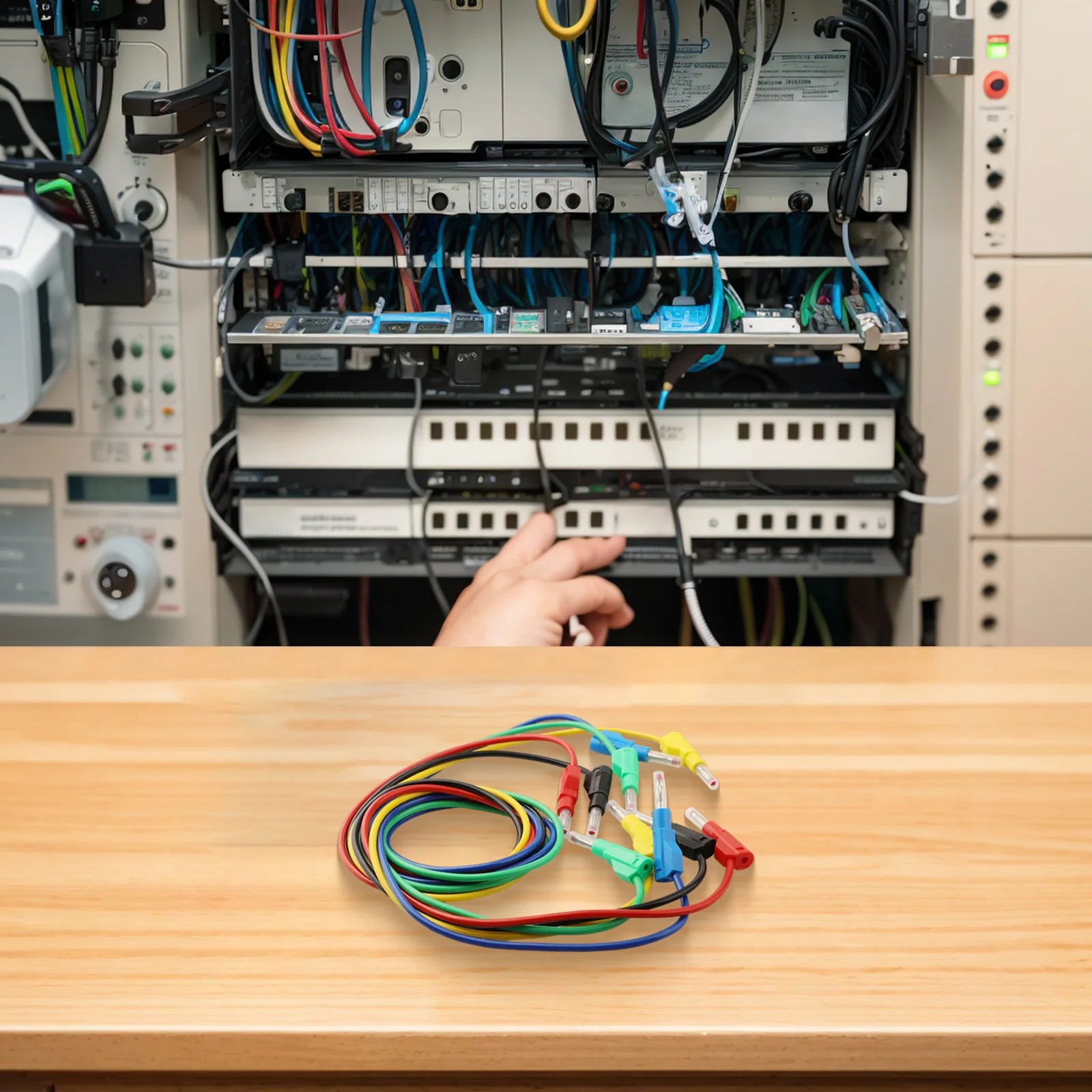 

Multi-meter Test Leads 1m/3.3ft Cable Line Alligator-Cilp To Banana-Plug Test Cable-Lead Connector For Multimeter Measure Tools