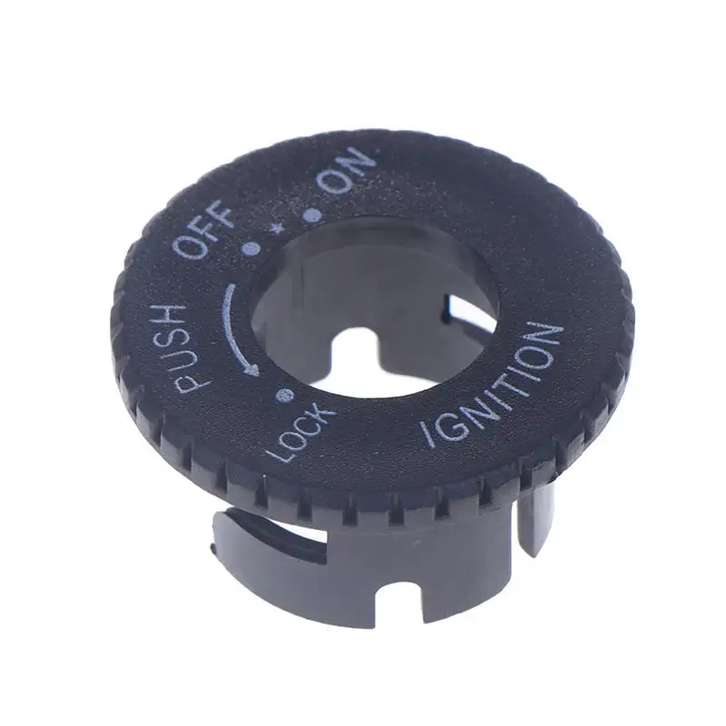 Scooter Ignition Lock Black ABS Cover for JOG 50 2JA 3KJ 3YK 4YP 5BM Motorcycle, Chic Moped Decorative Accessory