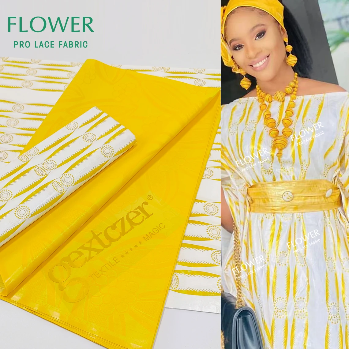 

Original Printed Bazin Riche With Plain Baizn Gambia Women Or Men Party Clothing Material High Quality 100% Cotton Basin Laces