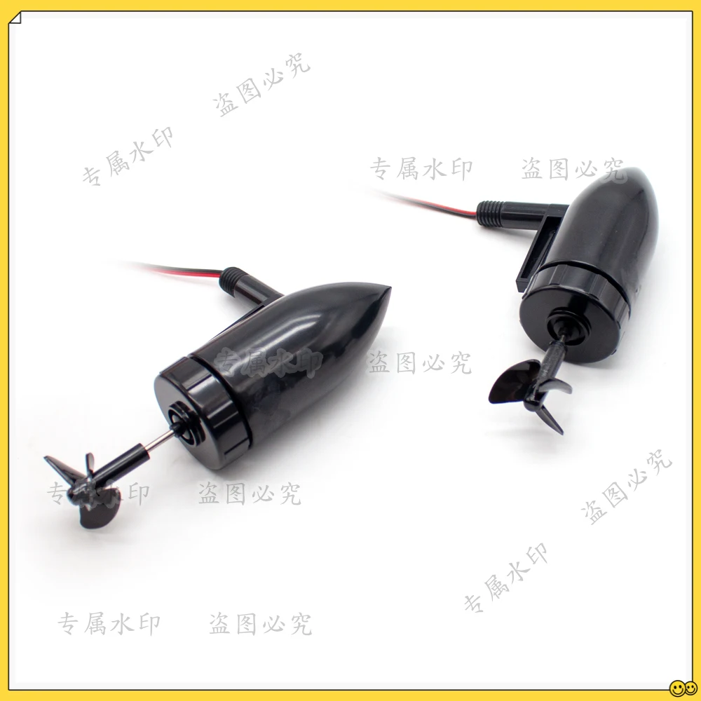 7.4V Underwater Thruster Motor Engine 12CM Waterproof Propulsor With 3-Blades Propeller for RC Fishing Bait Boat Model