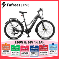 Fafrees FM8 Electric Bicycle for Men Mountain Bike 250W 36V 14.5AH Lithium Battery 27.5\