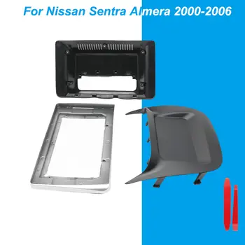 10,1 palcový panel autorádia pro Nissan Sentra Almera 2000-2006 2Din DVD GPS MP5 přehrávač Android Instalace stereo panelu na palubní desku 10 nejlepší prodej Nissan Almeera Dash - №9