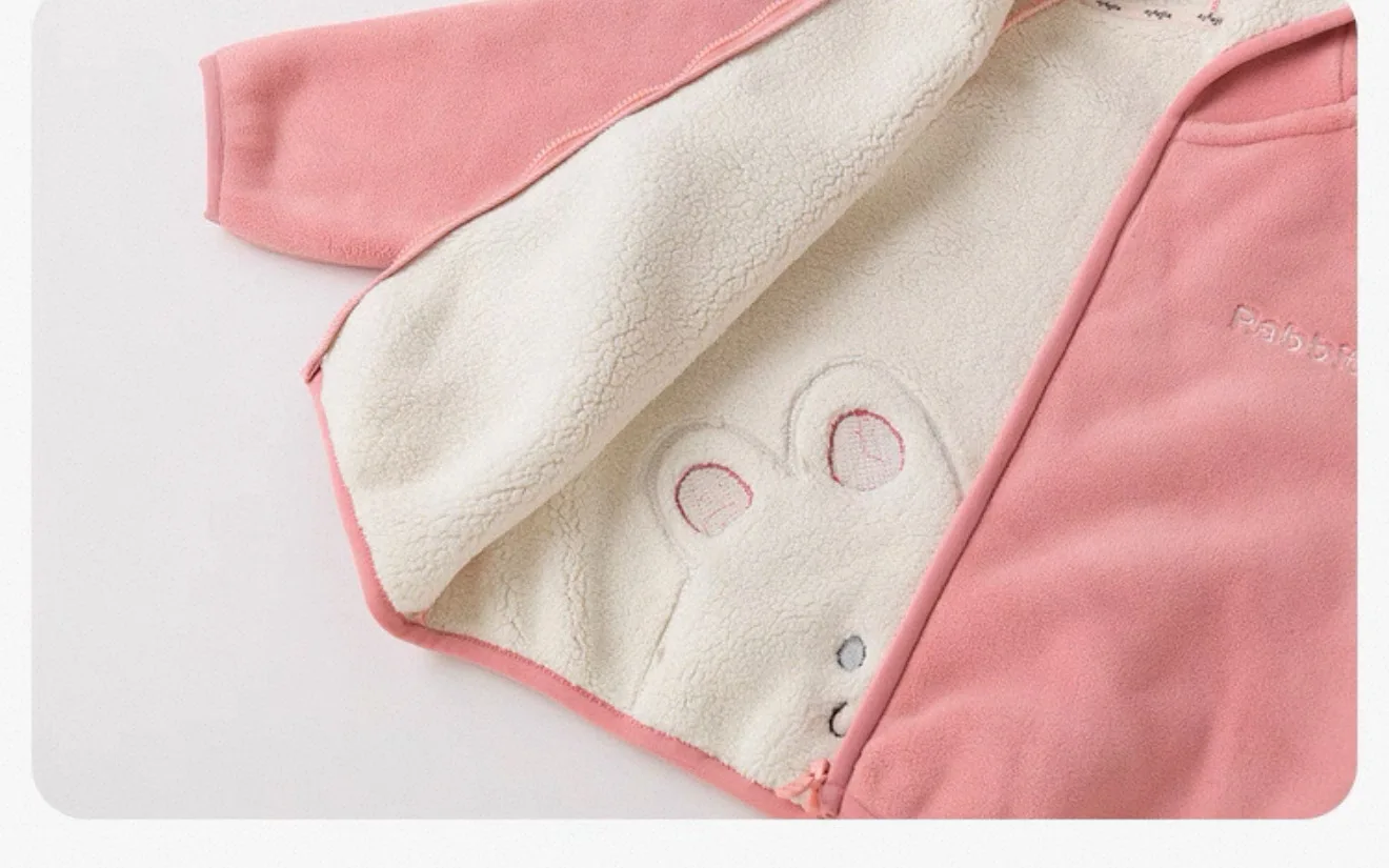 2026 Herbst Winter Kinder Fleece Kapuzenjacke Baby Junge Mädchen Cartoon Dinosaurier Verdickte Warme Oberbekleidung Kinderkleidung Winddichter Mantel – Detail 20