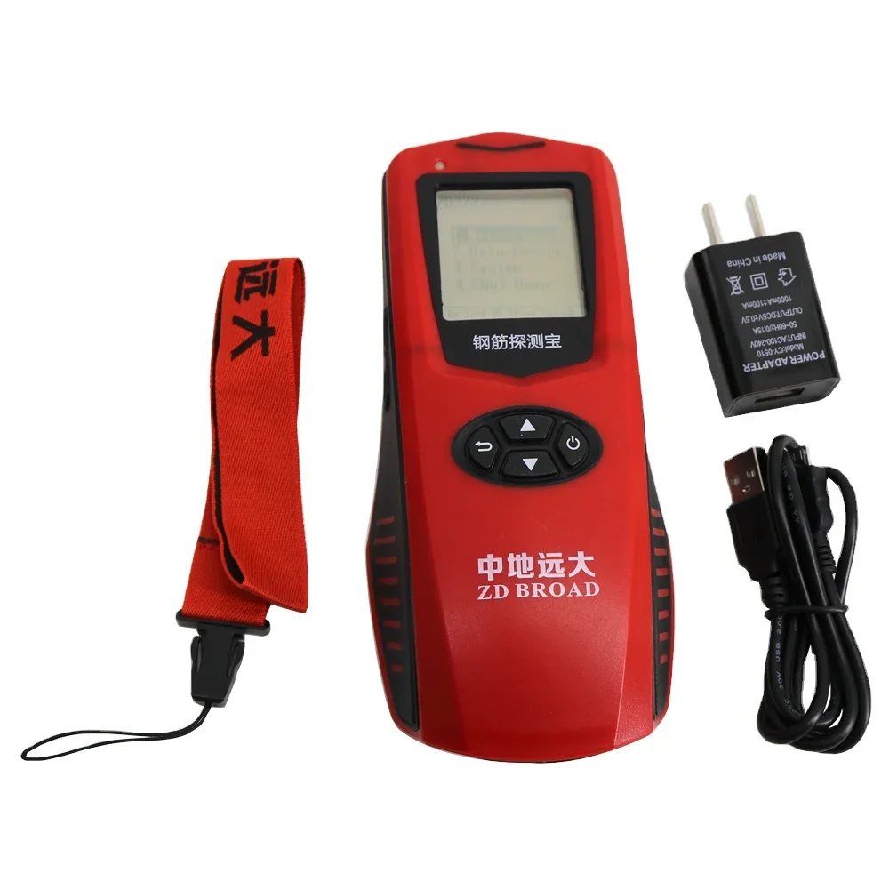 

ZD322 Portable Rebar Integrated Detector Rebar Scanner Concrete Protective Layer Tester Digital Rebar Detector