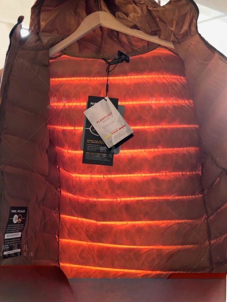 

Куртка Leavo Johnson High-End из хлопка с капюшоном, утепленная, для активного отдыха, городская, модная, утолщенная, с защитой от холода