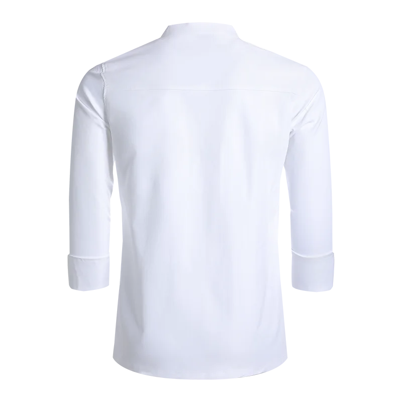 Restaurant Cook Jacket and Apron Food Service Kitchen Cooking Costume Pizzaiolo Chef Uniform Bakery Cafe Waiter Working Shirts