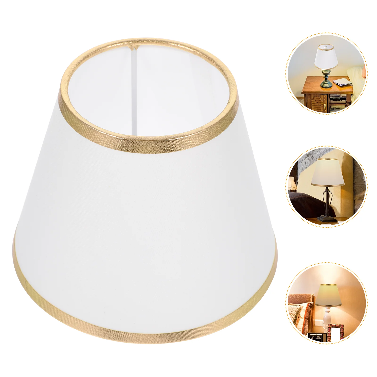 

Lampshade Practical Decorative Cloth Light Floor Creative Iron Not Dazzling