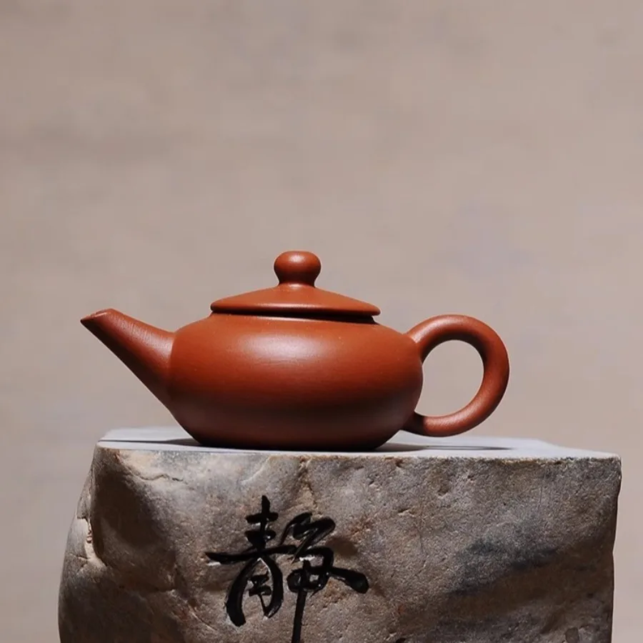 Yixing Tea Pot Purple Clay Xishi Teapot Beauty Kettle Raw Ore Handmade Tea Set Authentic Tie Guanyin Puer