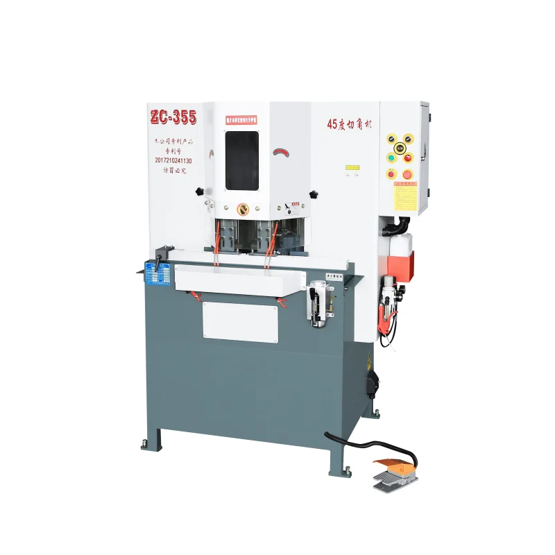 

Precision 45 Degree Angle Cutting Machine New Double-Blade Cutting Saw for Aluminum Frame Cutting Saw with Engine Core Component