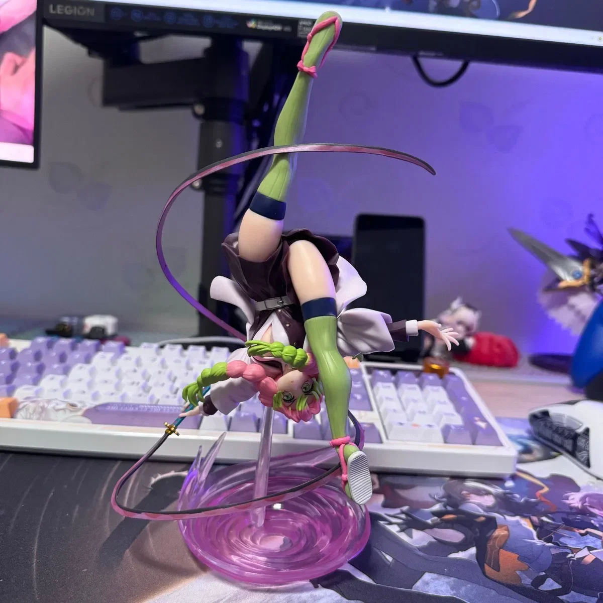 

In Stock TAiTO Aerial Demon Slayer: Kimetsu No Yaiba Kanroji Mitsuri Anime Action Figure Model Toys Collection Doll Gifts
