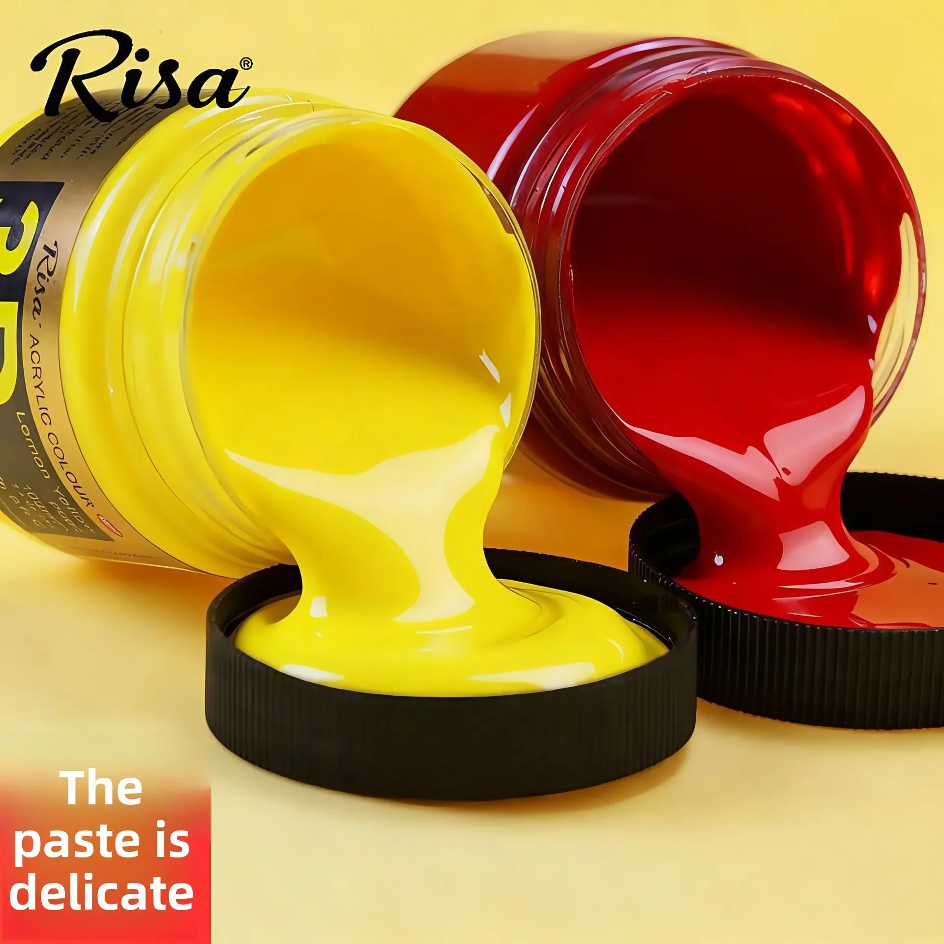 

48 цветов, 500/300/100/50 мл, акриловая краска, водостойкие пигменты профессионального класса, художественная живопись, пигмент, канцелярские принадлежности, школьные принадлежности