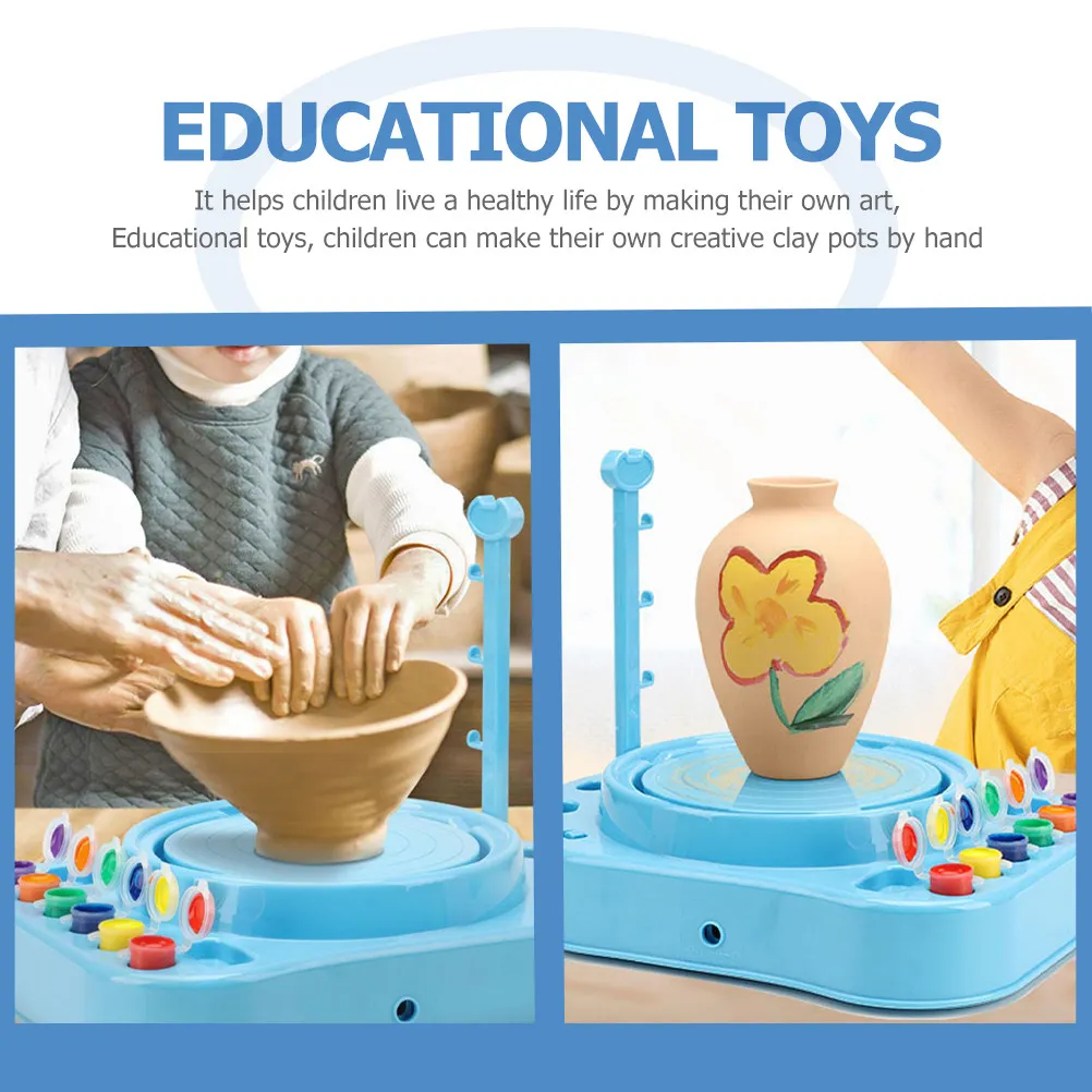 

1Set Premium Plastic Clay Turntable 360 Degree Smooth Rotating Swivel Base for Pottery Ceramics Sculpting Floral Arranging Kids