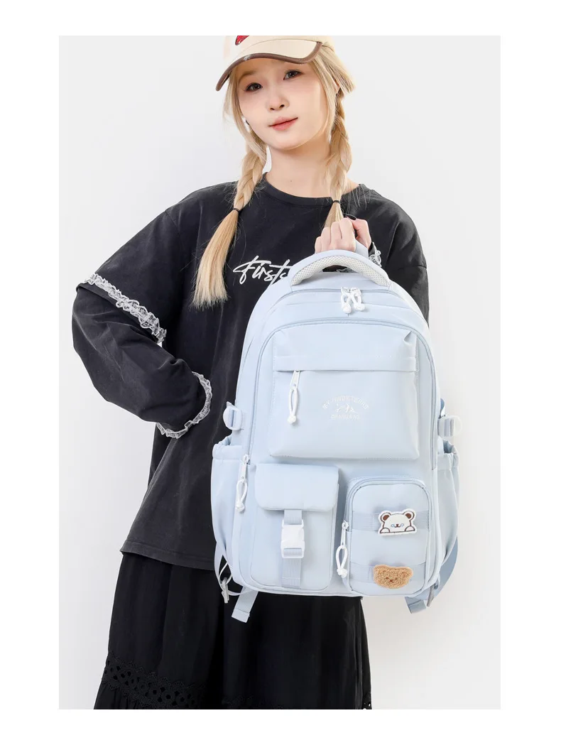 2026 Children Wheeled Backpack Students Schoolbag Rolling Backpacks Bag Kids School Trolley Bookbag Girls School Bag with Wheels