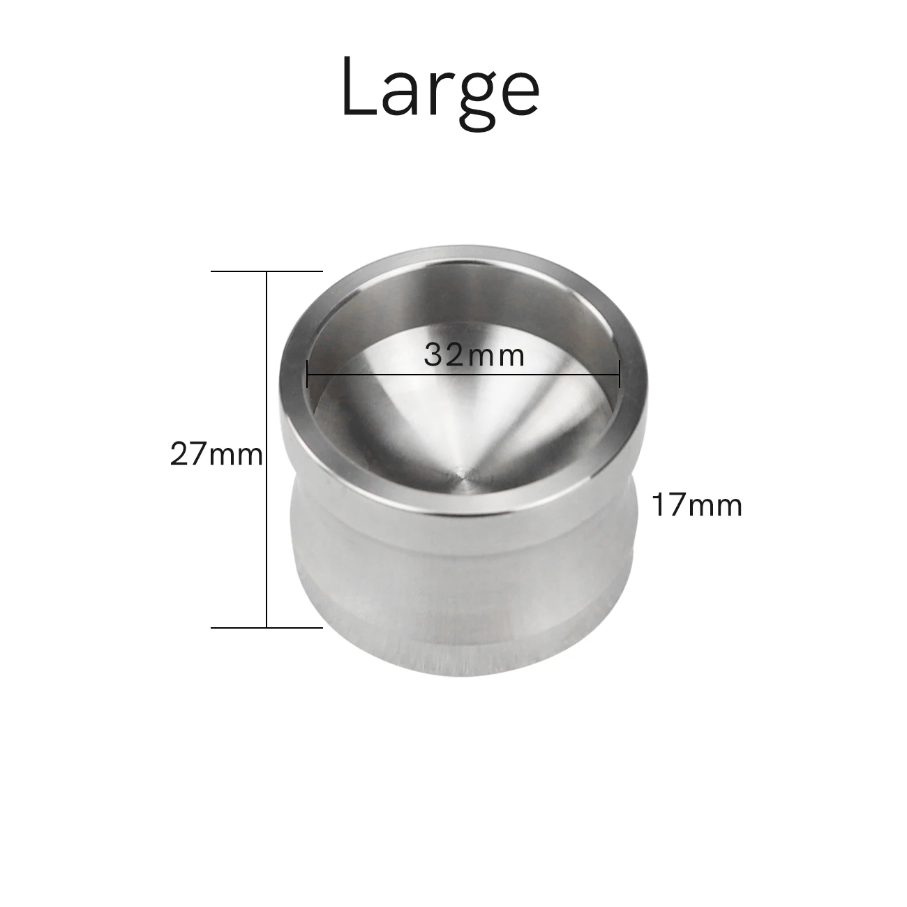 Dental Bone Meal Mixing Bowl Stainless Steel Bone Powder Cup Dentistry Implant Instrument Mixing Bowl Dentist Tools Lab Supplies