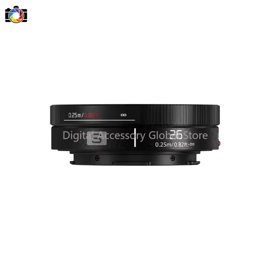 Original Single Focus Lens R 26mm F8 S-R26 Thin biscuits Lens For Panasonic Lumix S9 S5 S5II S1 S1H Camera