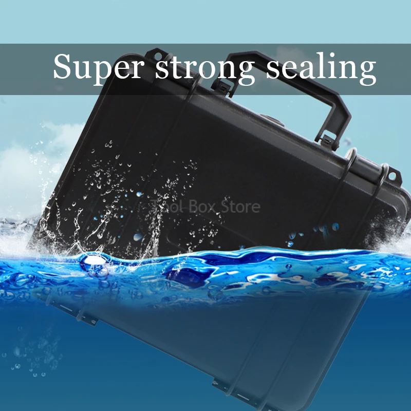 Large Equipment Case Waterproof Tool Box Storage Box Precision Instrument Safety Protective Toolbox Plastic Hard Case Suitcase