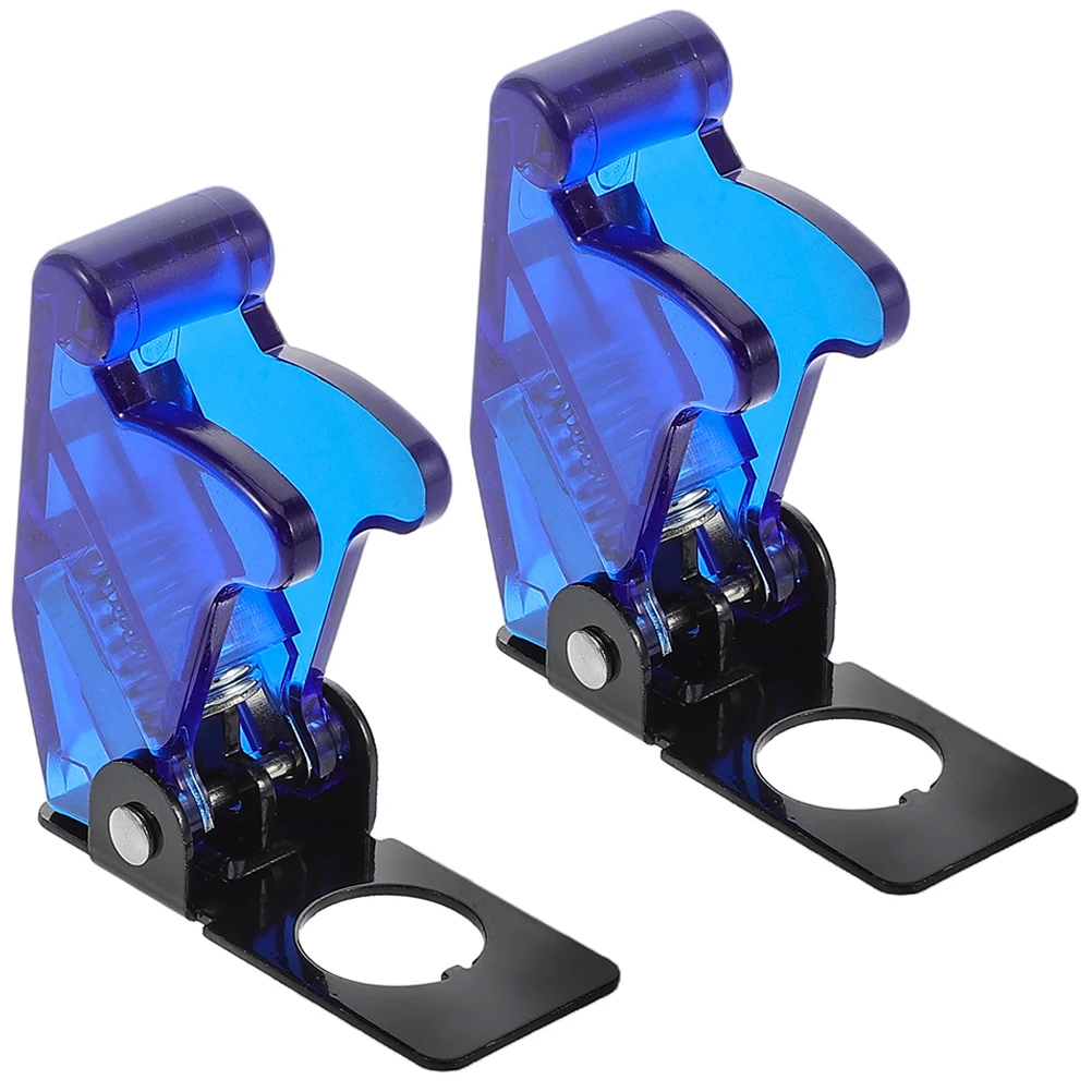 

2 Pcs Toggle Switch Cover Safety Cap for Dustproof Switches Light Guard Protective