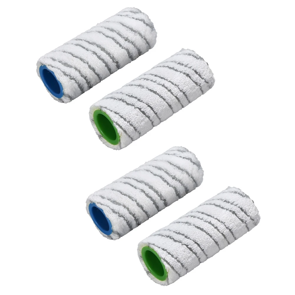 4Pcs Stone Roller Replacement 150X60MM Hard Floor Cleaner for Karcher FC 7 Premium Sweeping Vacuum Cleaner Parts