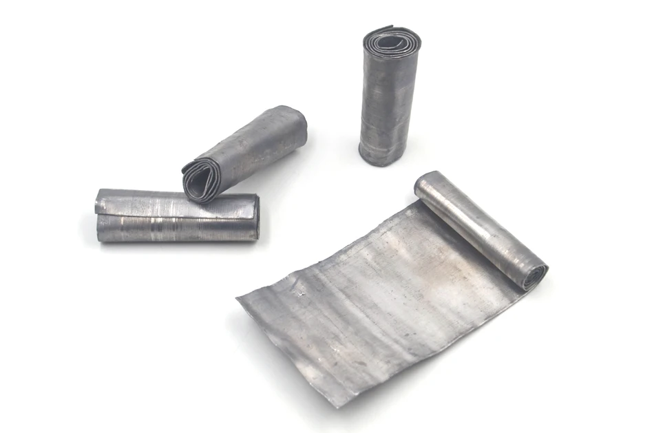 MNFT 4 Stücke 0,6*40*245mm 65-70g Weiche Blattstreifen Blei Rolle für Angeln Platinen Liefert Clip Tackle Angelzubehör – Detail 5
