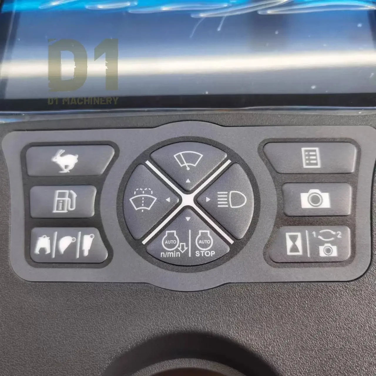 KHR41503 Excavator Monitor Display Panel for for SUMITOMO SH130-6 SH200-6 Cluster Gauge Monitor Panel A6  KHR65330