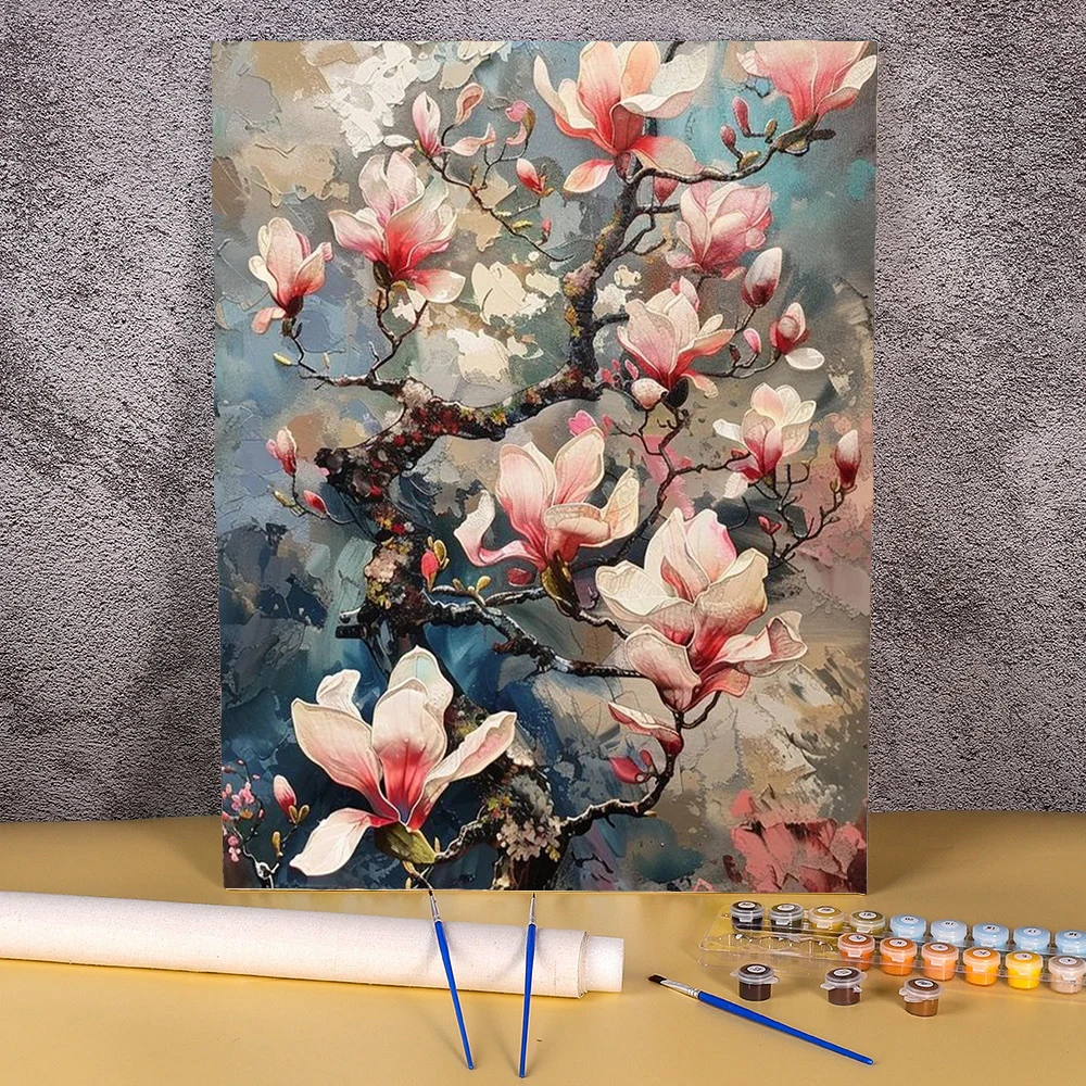 Diy Oil Painting Fl… - image