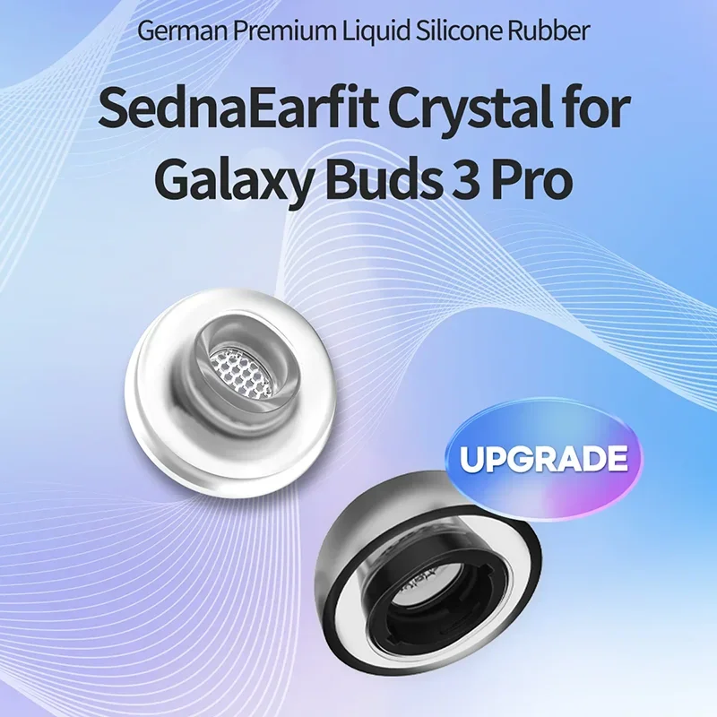 AZLA SednaEarfit クリスタルイヤーチップ Samsung Galaxy Buds3 Pro