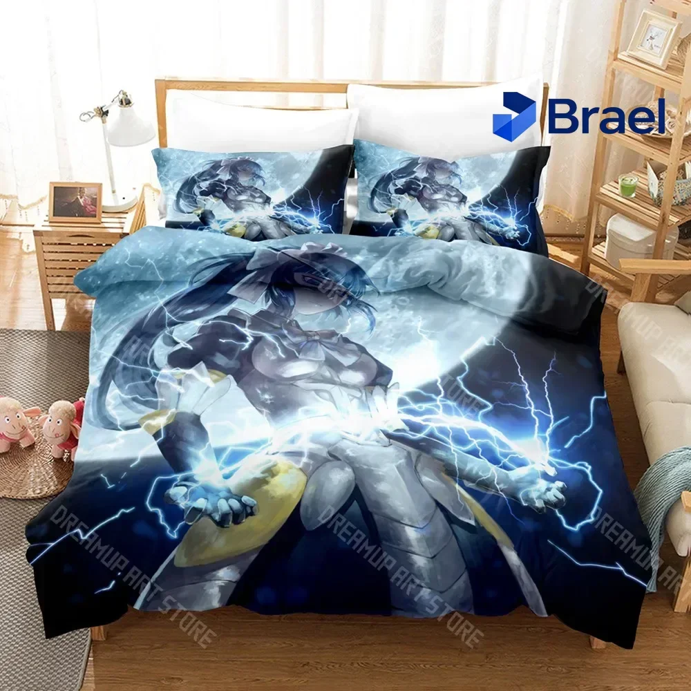 Exquisite 3D Print OVERLORD Game Anime Bedding Sets Duvet Cover Set With Pillowcase Twin Full Queen King Bedclothes Bed Linen Ho