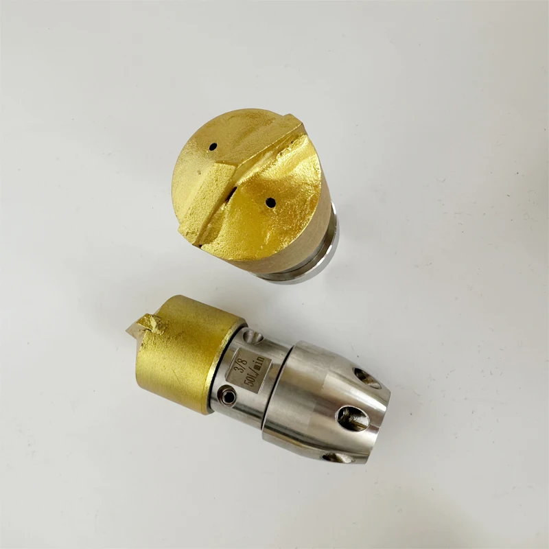 Pressure Washer Sewer Jetter Chain Rotating Nozzle G1/2inch Drain Jetting Nozzle