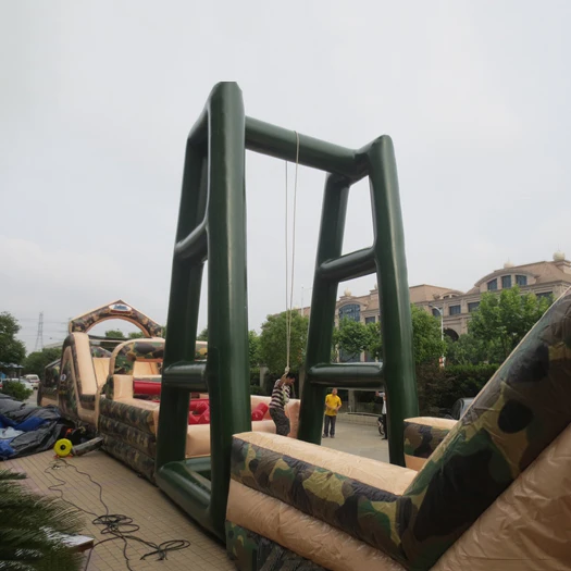 

Inflatable Obstacles Large Rock Climbing Slide Children Inflatable Rock Climbing Wall Race Carnival Games