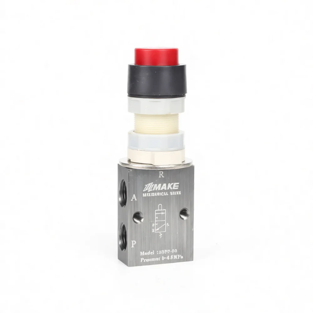 Manual Control Mechanical Valve S3 Series Industrial Pneumatic Automation Parts Portable Flow Directional Switch Durable Tool