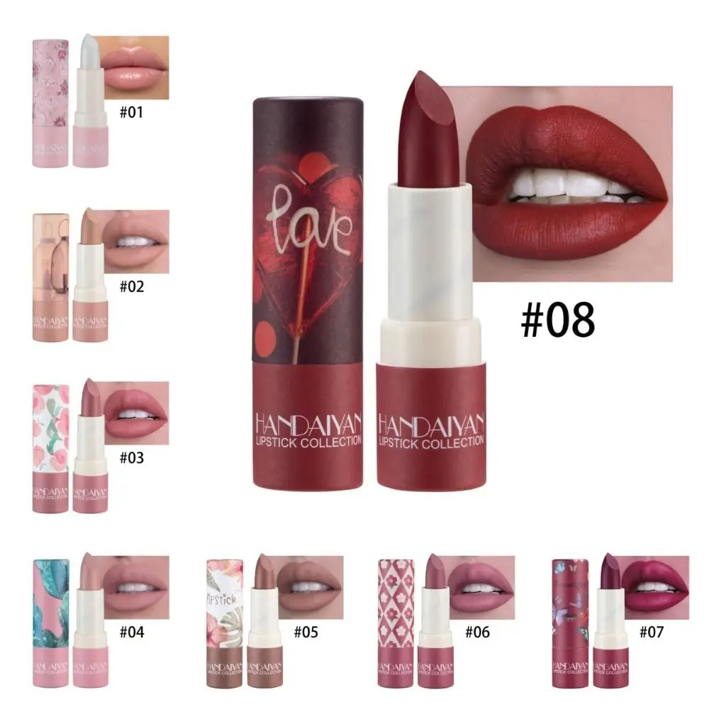 Matte Matte Lippenstift Langdurige Waterdichte Fluwelen Mist Lippenstift Hydrateren Niet Vervagen Multi Kleuren Lippenstift Cosmetica