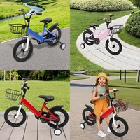 14-Inch Children's Bike Balance Bike for Boys Girls Children Aged 3-5 Years and Weighing Up To 77.16 Lbs Blue/Pink/Red