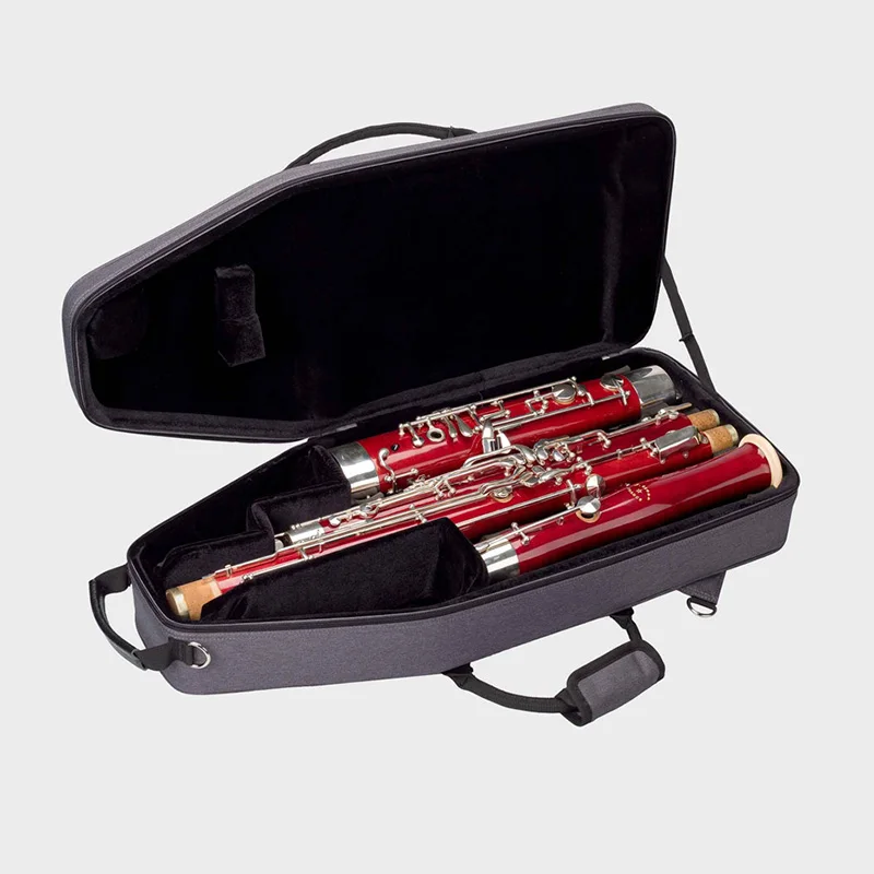 Bropro Bassoon Bag Bolsa portátil Bolsa grande engrosada Tela Oxford Mochila ligera para instrumentos musicales