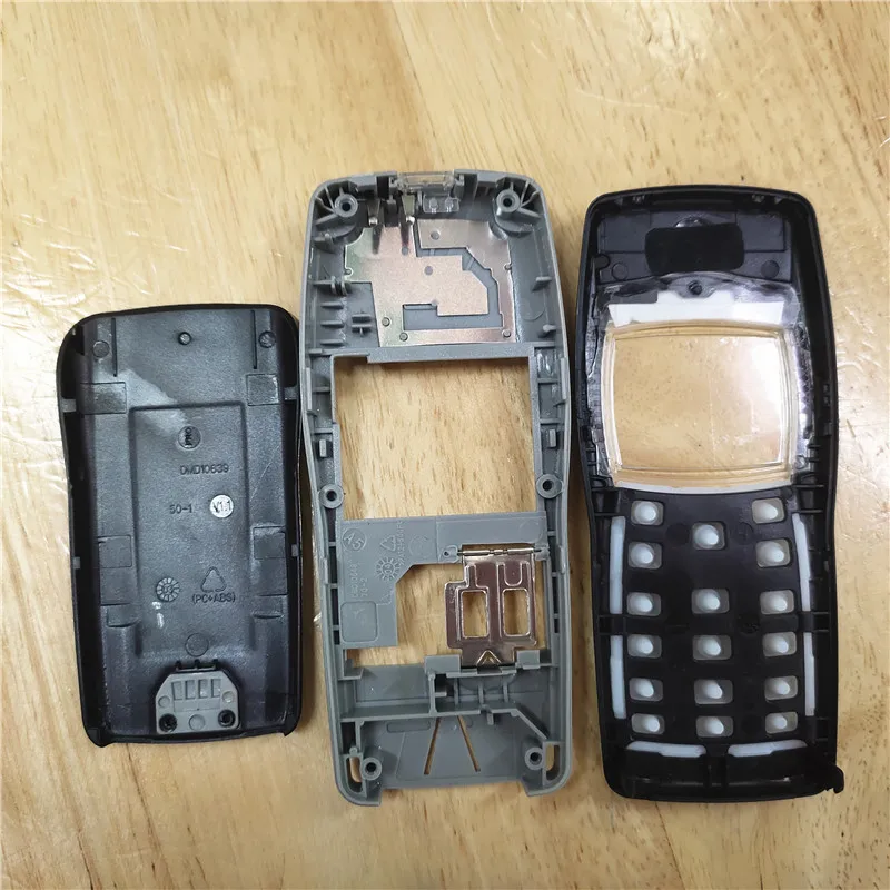 Full Housing Back Cover For Nokia 1100 Battery Cover Rear Case Housing Middle Frame +Arabic keyboard Button