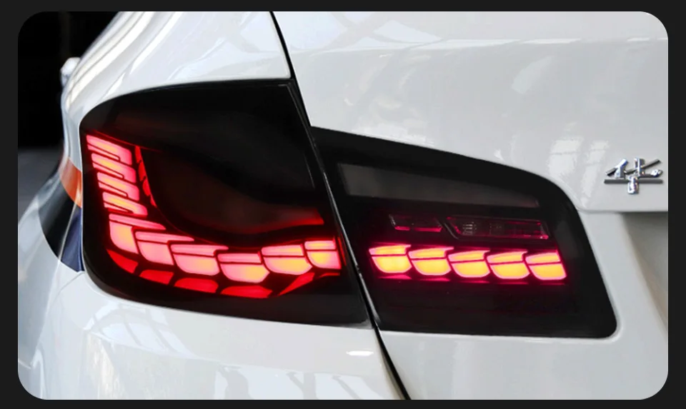 AKD Tail Lamp for BMW F10 F18 5 Series LED Tail Light 2011-2016 528i 530i Rear Fog Brake Turn Signal Automotive Accessories