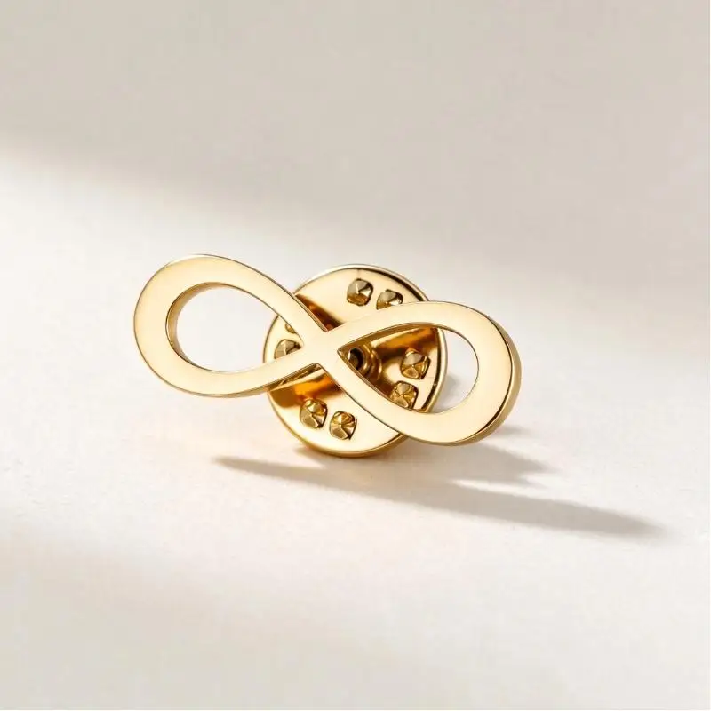 1 Stück, Edelstahl, goldfarben, minimalistisches Anstecknadel-Accessoire für Kleidung, Skyrim-Symbol, Anstecknadel, Geburtstagsgeschenk. – Detail 4
