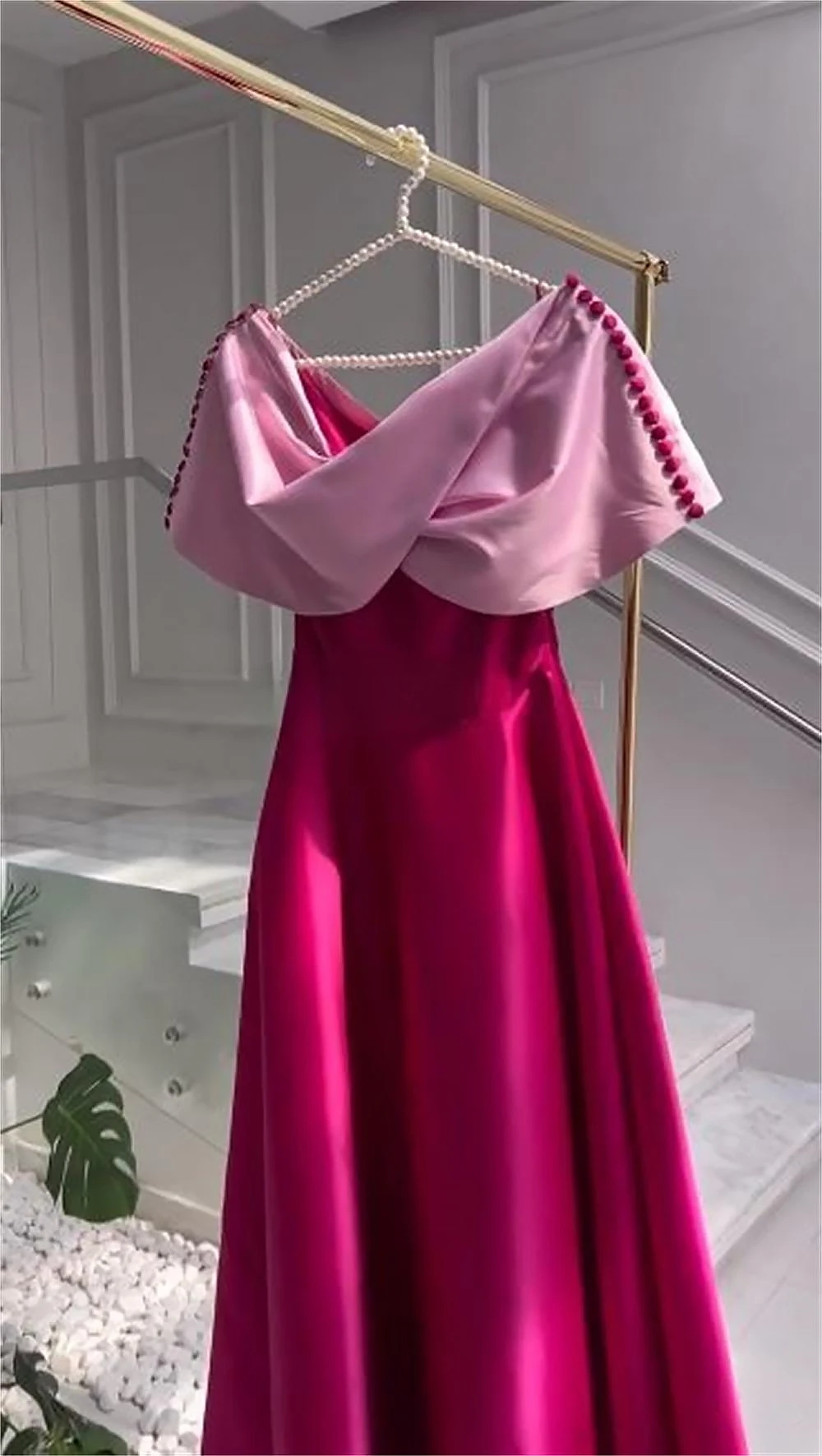 

Prom Dresses Eleagnt Off the Shoulder Empire Party Dress Floor Length Short Sleeve Ruched Formal Evening Gowns فستان سهره