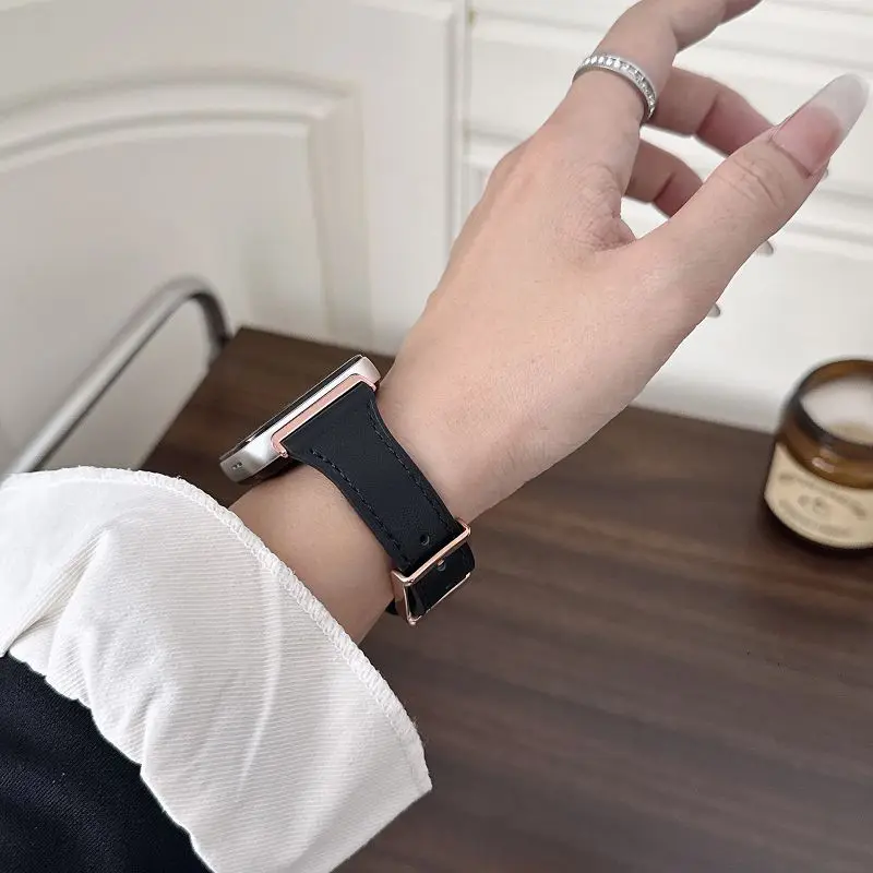 Classical Leather Watch Band for Huawei Fit 3 4 Bracelet Women Dressy Wristband Strap for Huawei Watch Fit 1 2 Smartwatch Correa