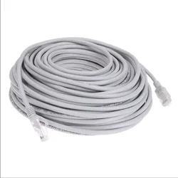 China Ethernet Cable CAT6 Durable Nylon Braided RJ45 Cable Ethernet for PS 4 Laptops Router Gatos CATS 6 RJ 45 Lan Cable RJ45