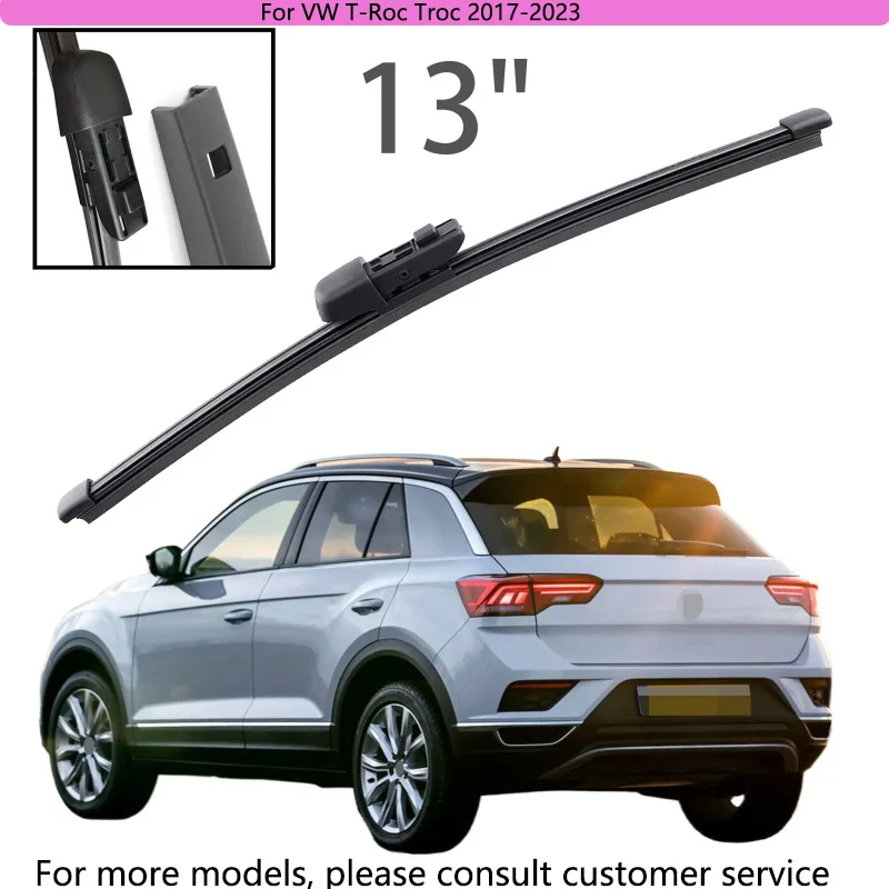 

Для VW T-Roc Troc 2017-2023 автомобильные аксессуары 13 "омыватель заднего лобового стекла, щетка стеклоочистителя