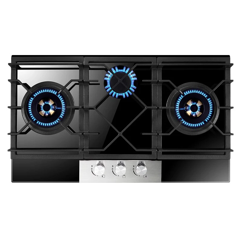 #J YZ/T-733-PCB gas stove three-eye stove household desk embedded dual-purpose natural gas liquefied gas stove