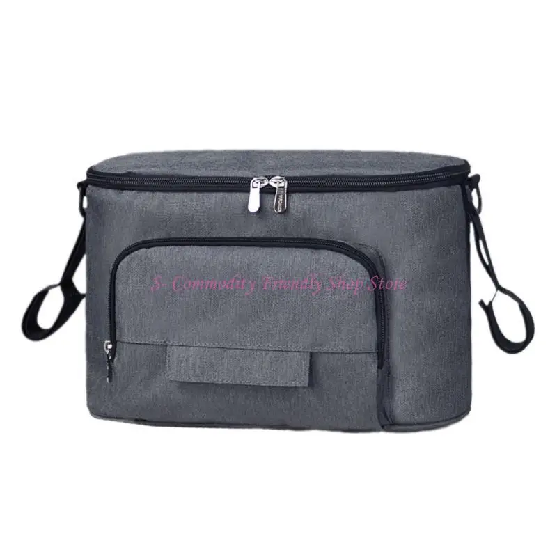 

85AE Просторный чехол-органайзер для детской коляски из ткани Оксфорд с несколькими карманами для эффективного хранения детского